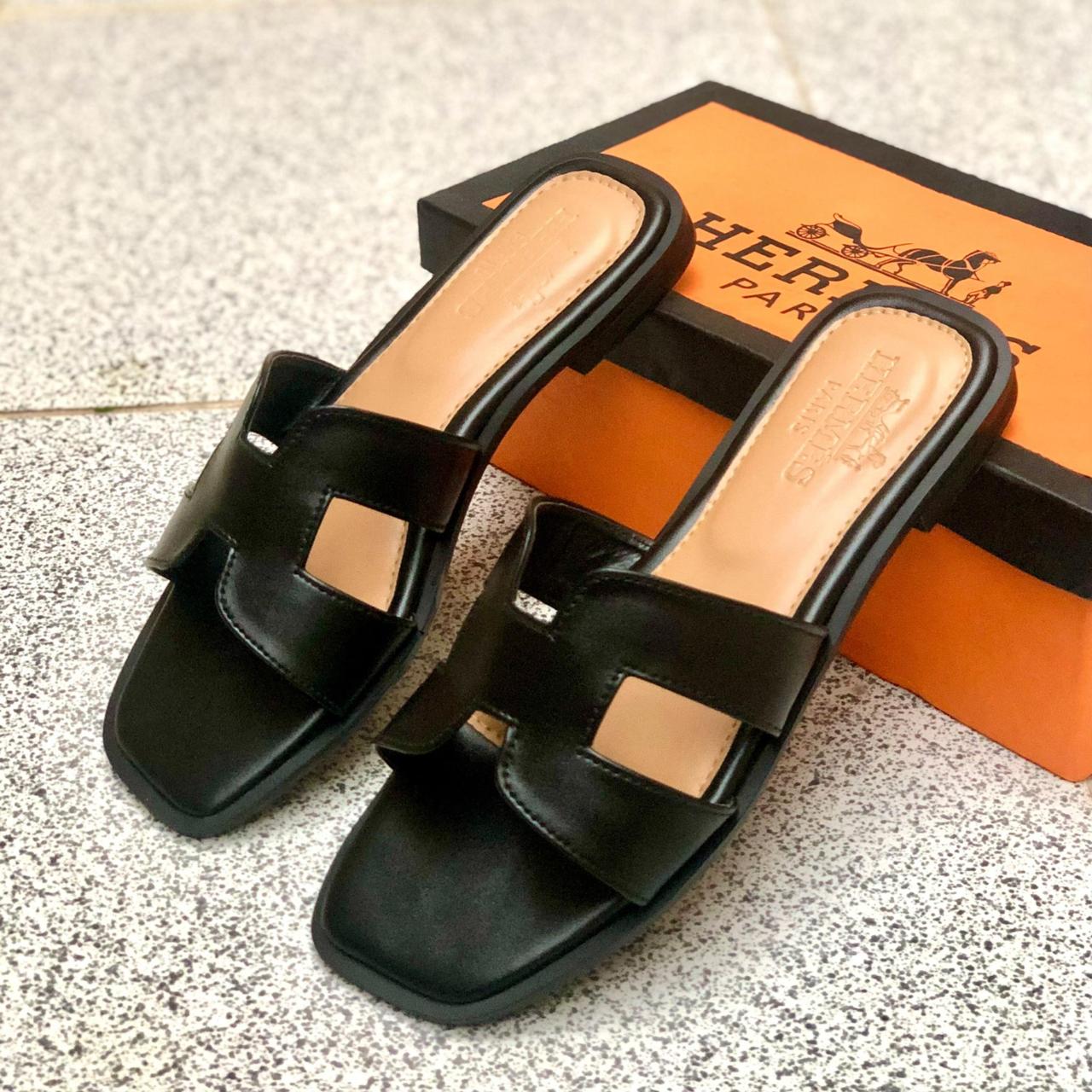 Hermes Flat Slipper - ThreeSons