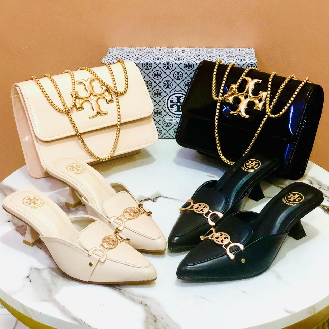 Tory Burch Heel and CrossBody Bag - ThreeSons