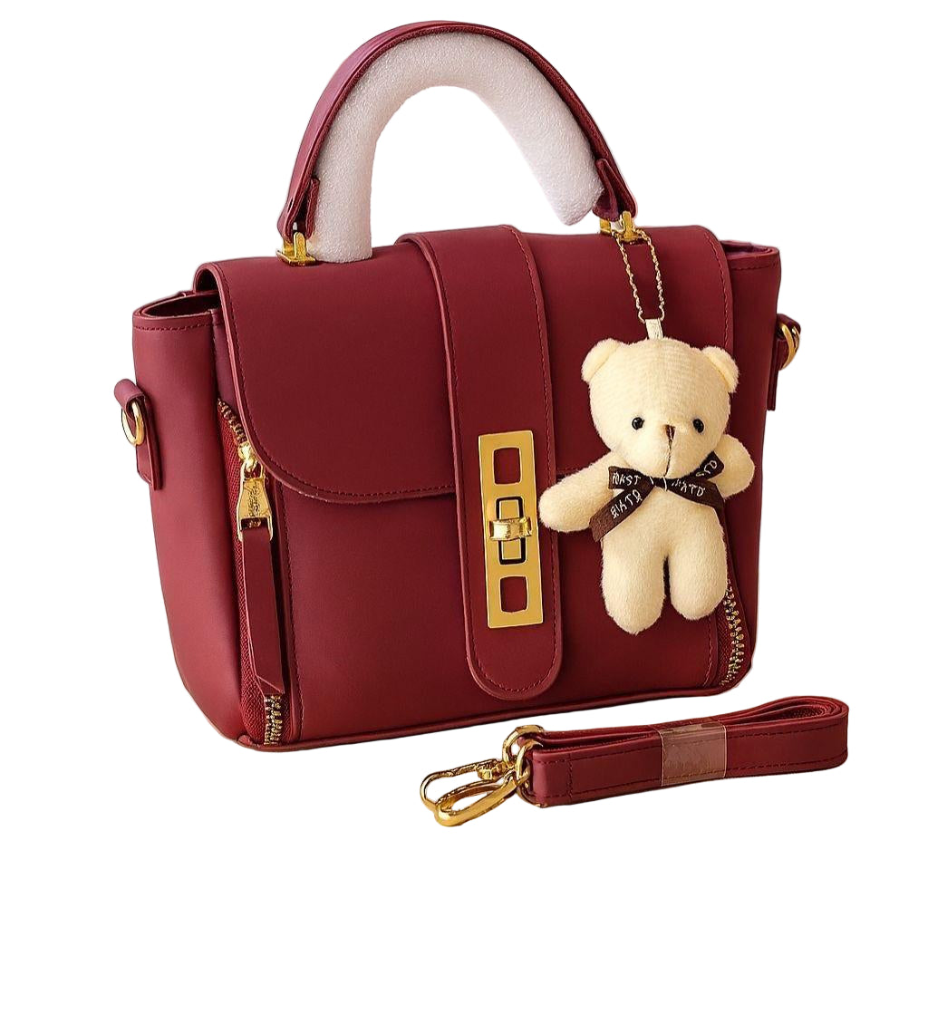 New Cross Body Bags With Imported Keychain for Girls - ThreeSons