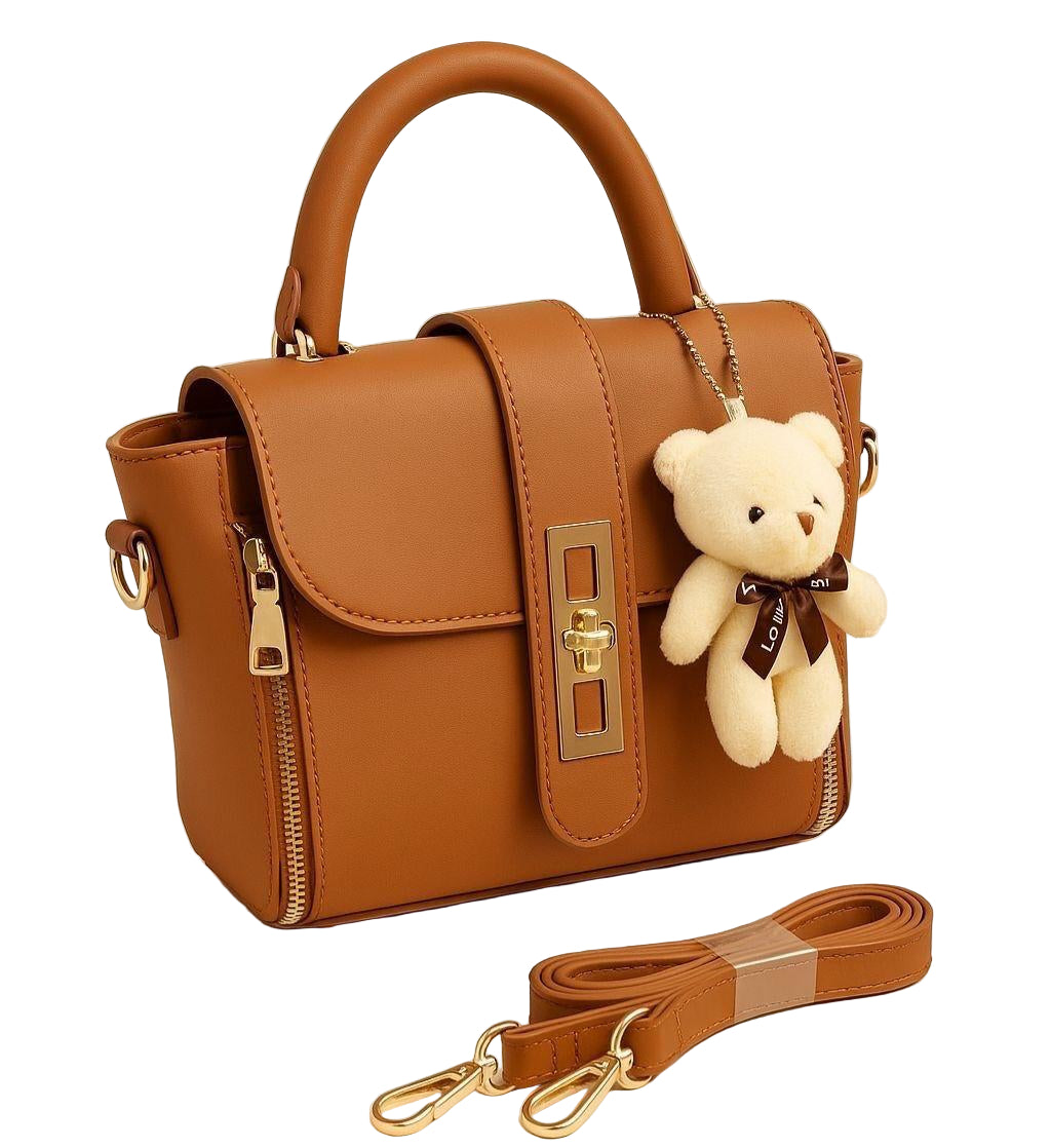 New Cross Body Bags With Imported Keychain for Girls - ThreeSons