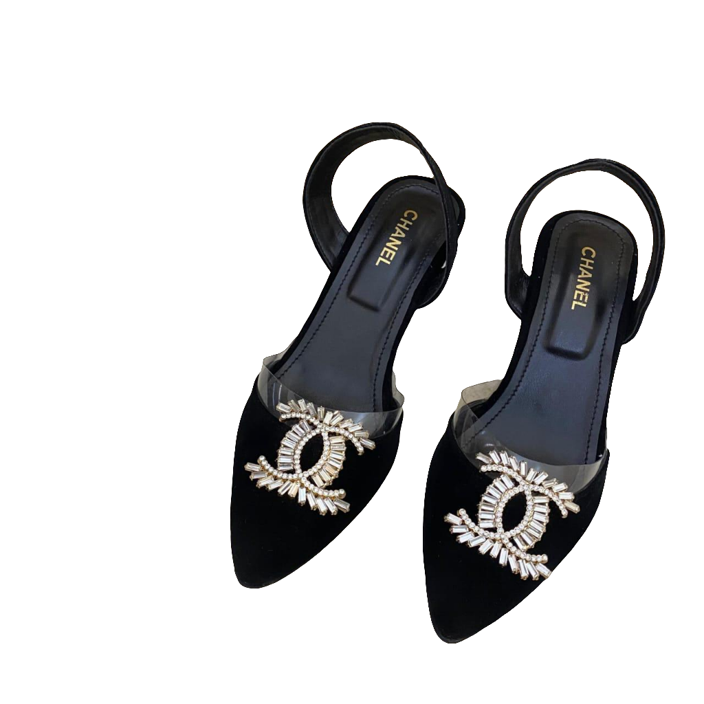 CHANEL SlingBack Court Shoe Heel - ThreeSons