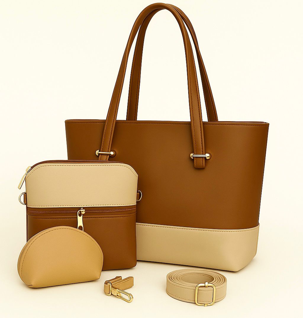 3 Piece Tote Bag - ThreeSons