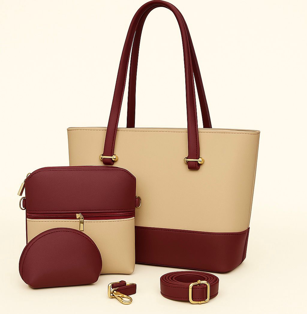 3 Piece Tote Bag - ThreeSons