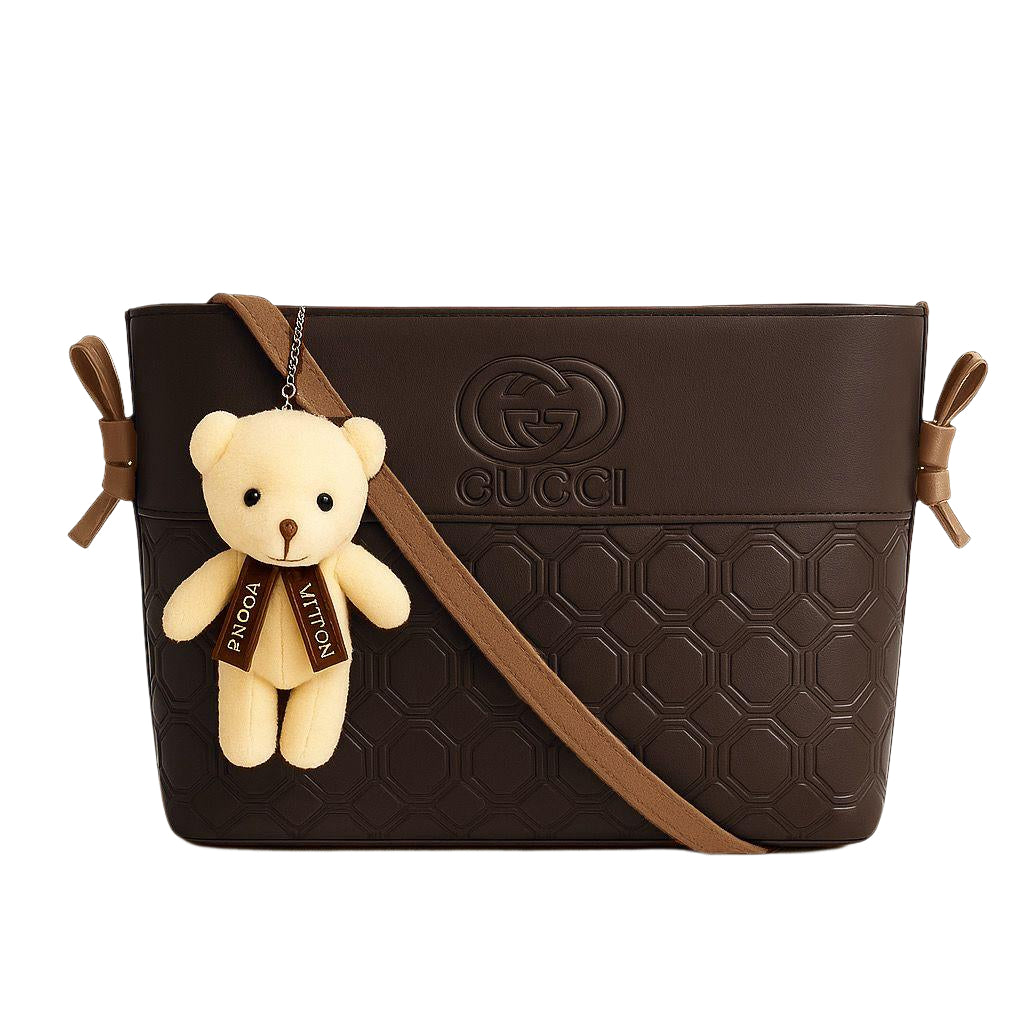 Cross Body Bag With Teddy Bear - ThreeSons