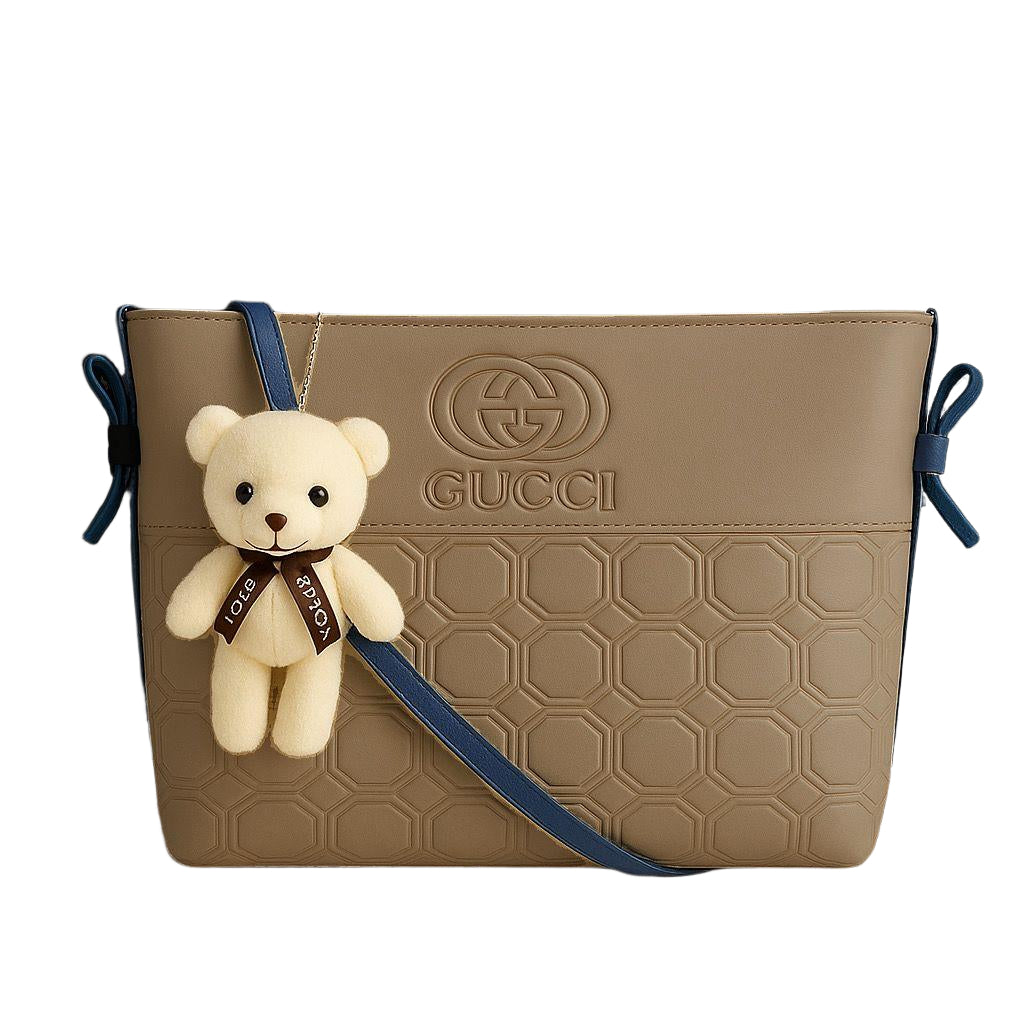 Cross Body Bag With Teddy Bear - ThreeSons
