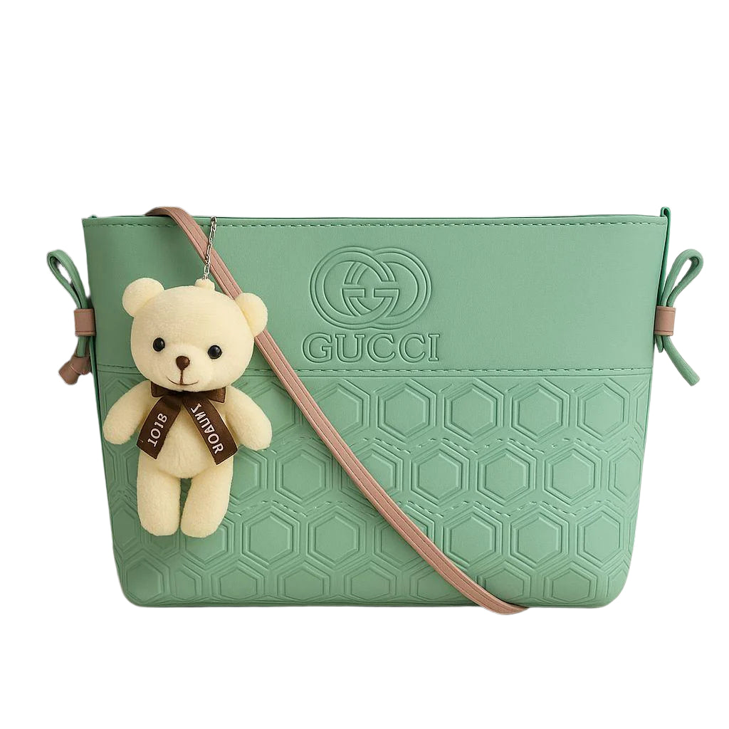 Cross Body Bag With Teddy Bear - ThreeSons
