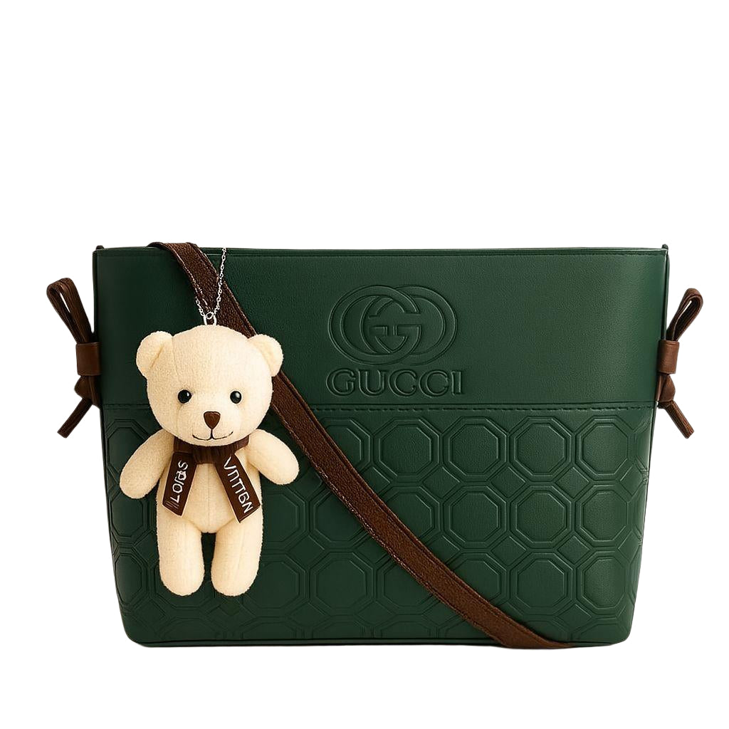 Cross Body Bag With Teddy Bear - ThreeSons