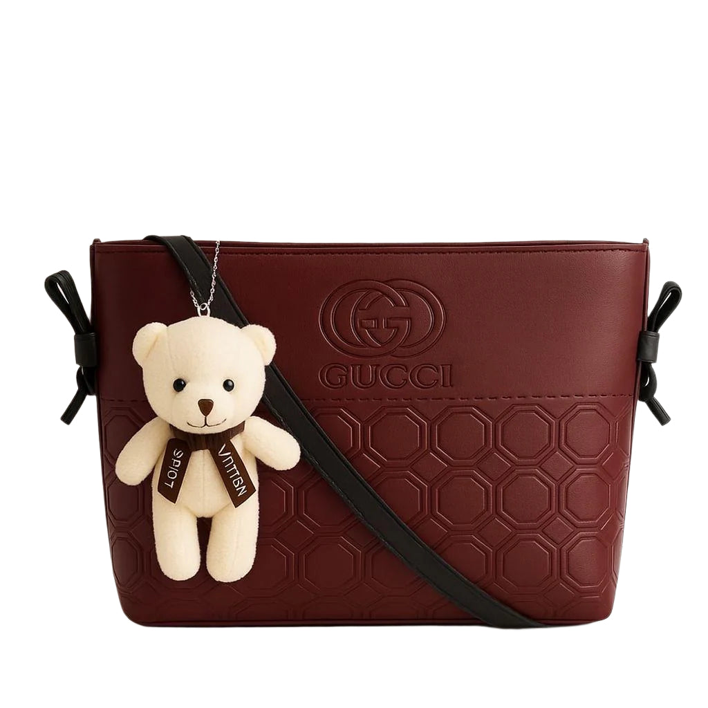 Cross Body Bag With Teddy Bear - ThreeSons
