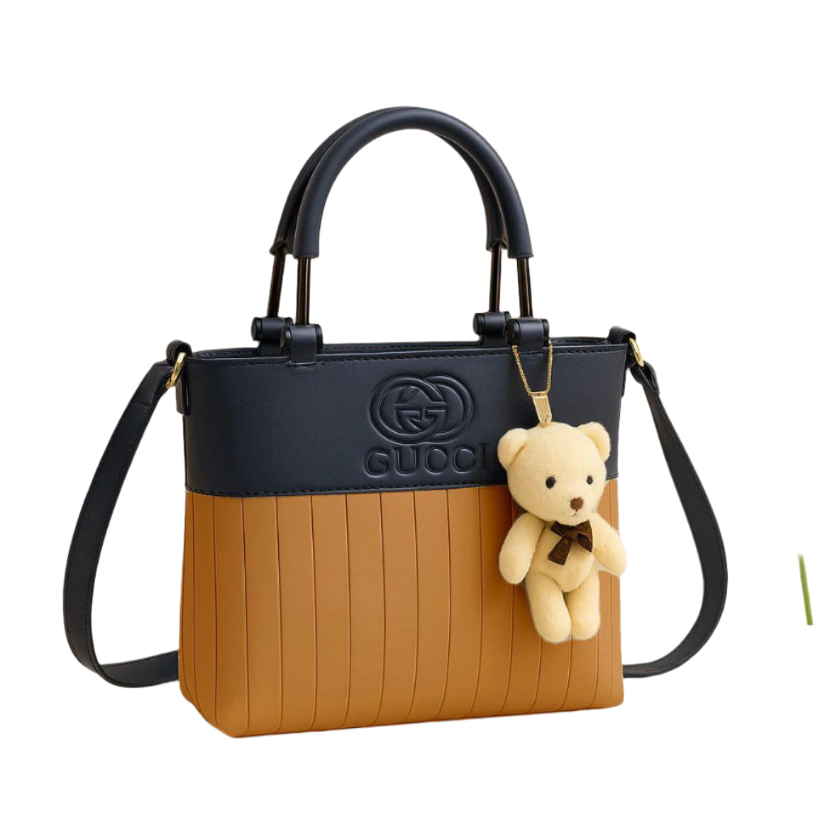 Gucci Cross Body Bag With Teddy Bear - ThreeSons