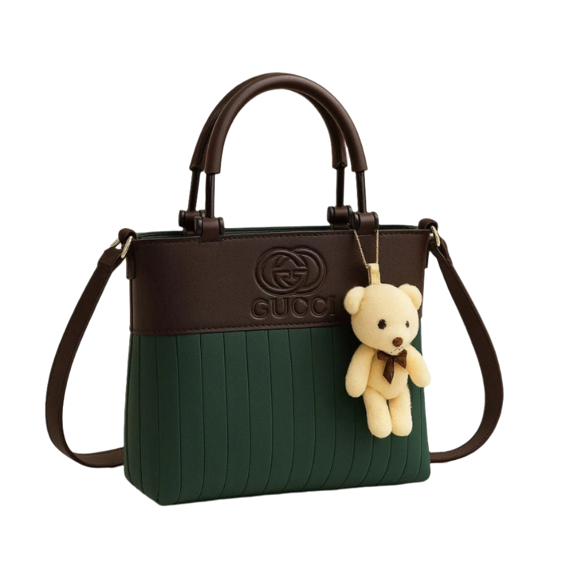 Gucci Cross Body Bag With Teddy Bear - ThreeSons