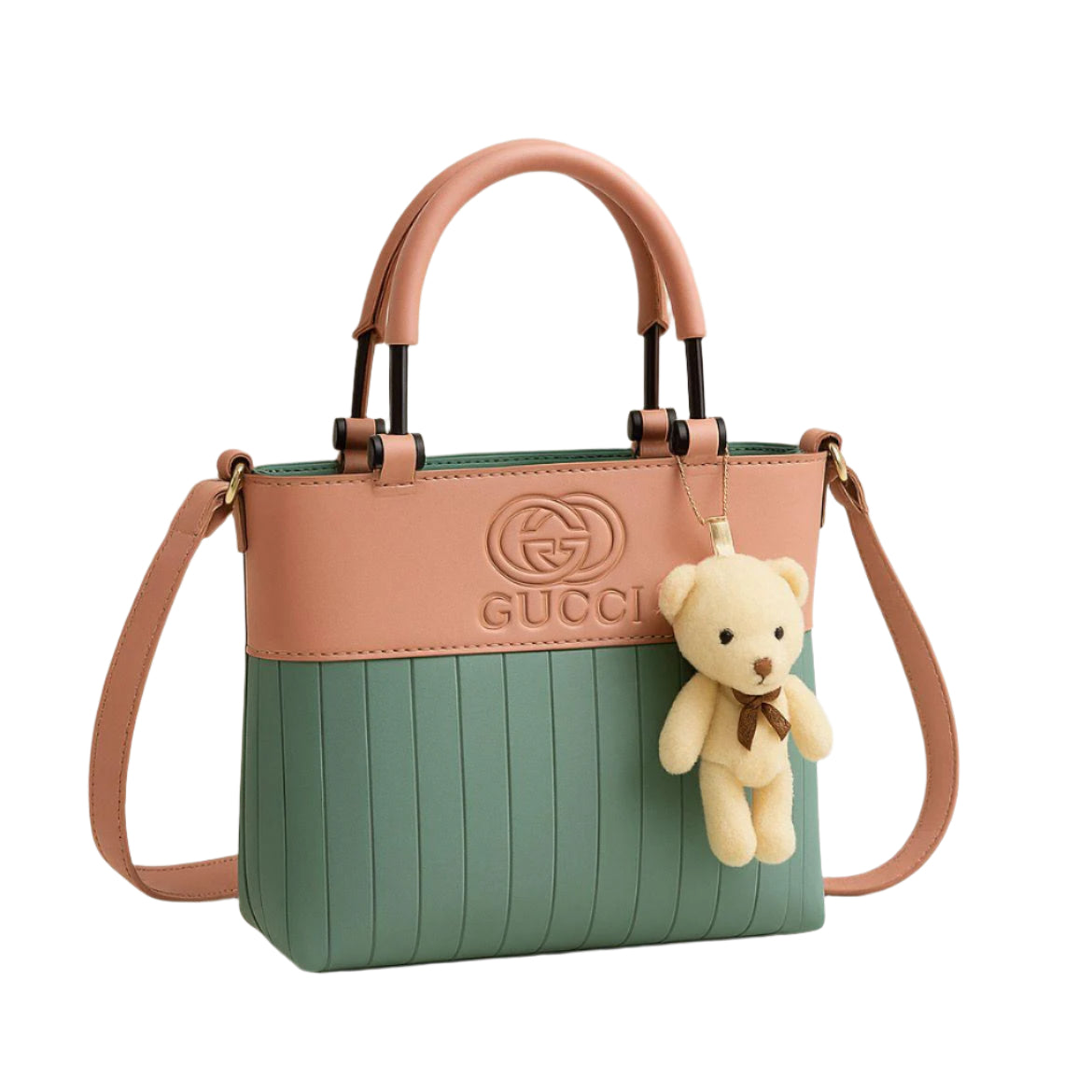 Gucci Cross Body Bag With Teddy Bear - ThreeSons