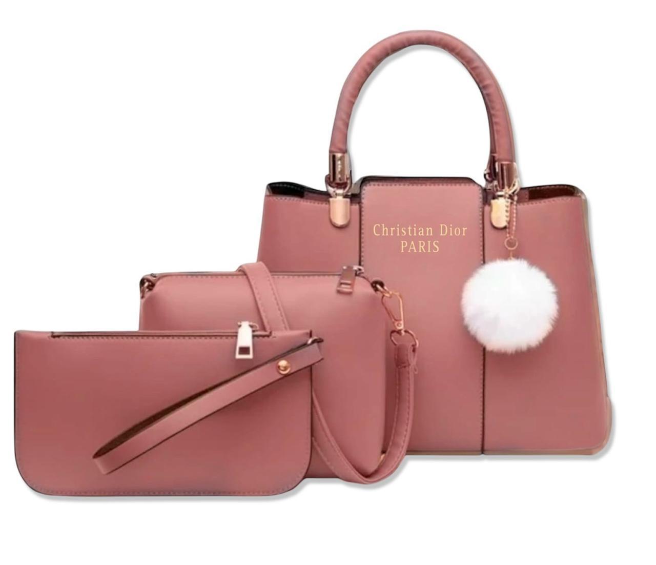 3Pcs Shoulder Bag With Keychain - ThreeSons