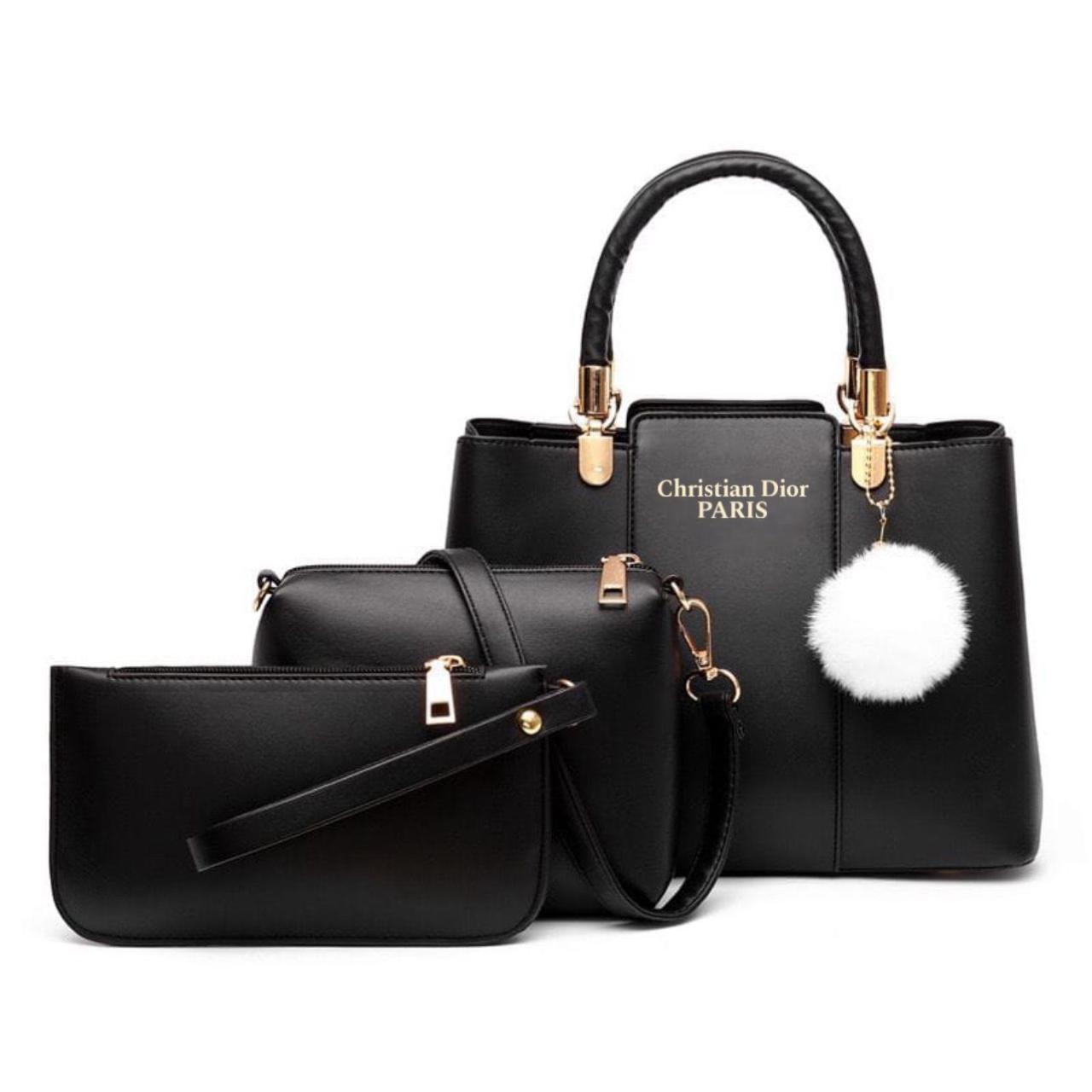 3Pcs Shoulder Bag With Keychain - ThreeSons