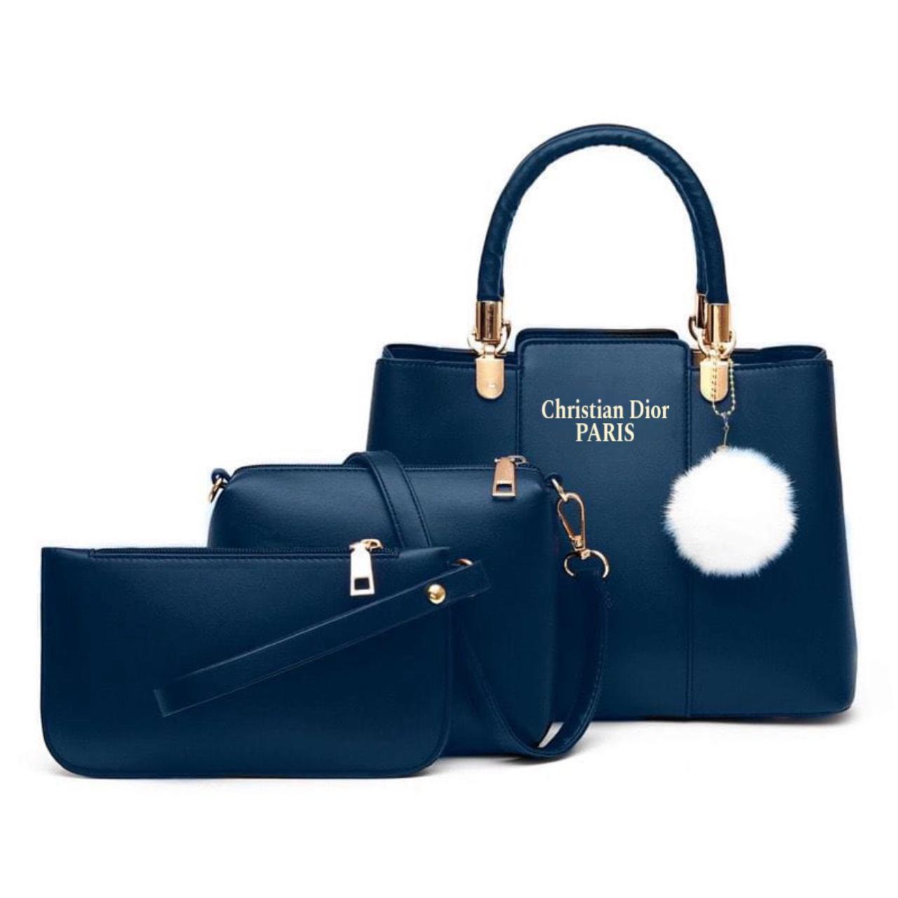 3Pcs Shoulder Bag With Keychain - ThreeSons