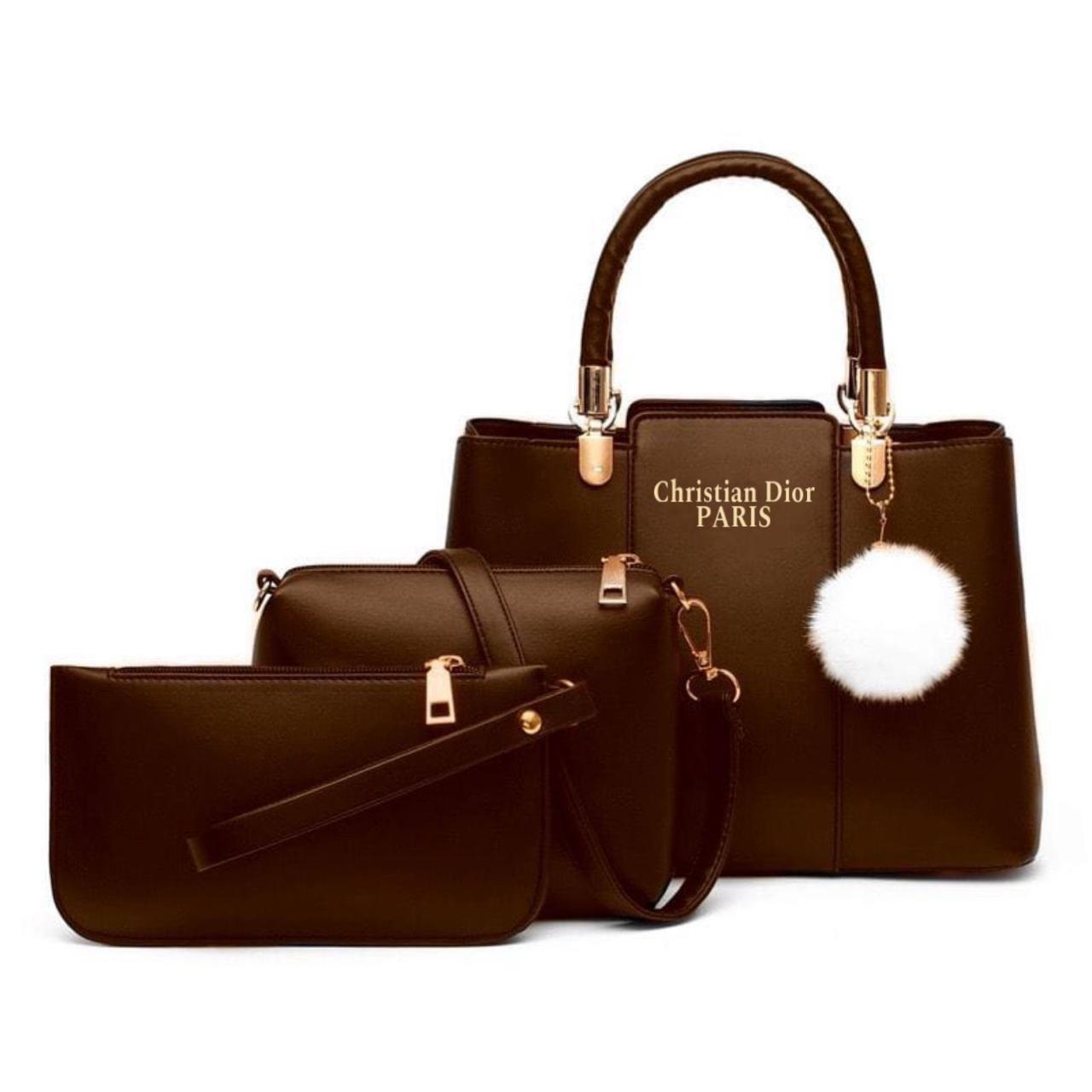 3Pcs Shoulder Bag With Keychain - ThreeSons