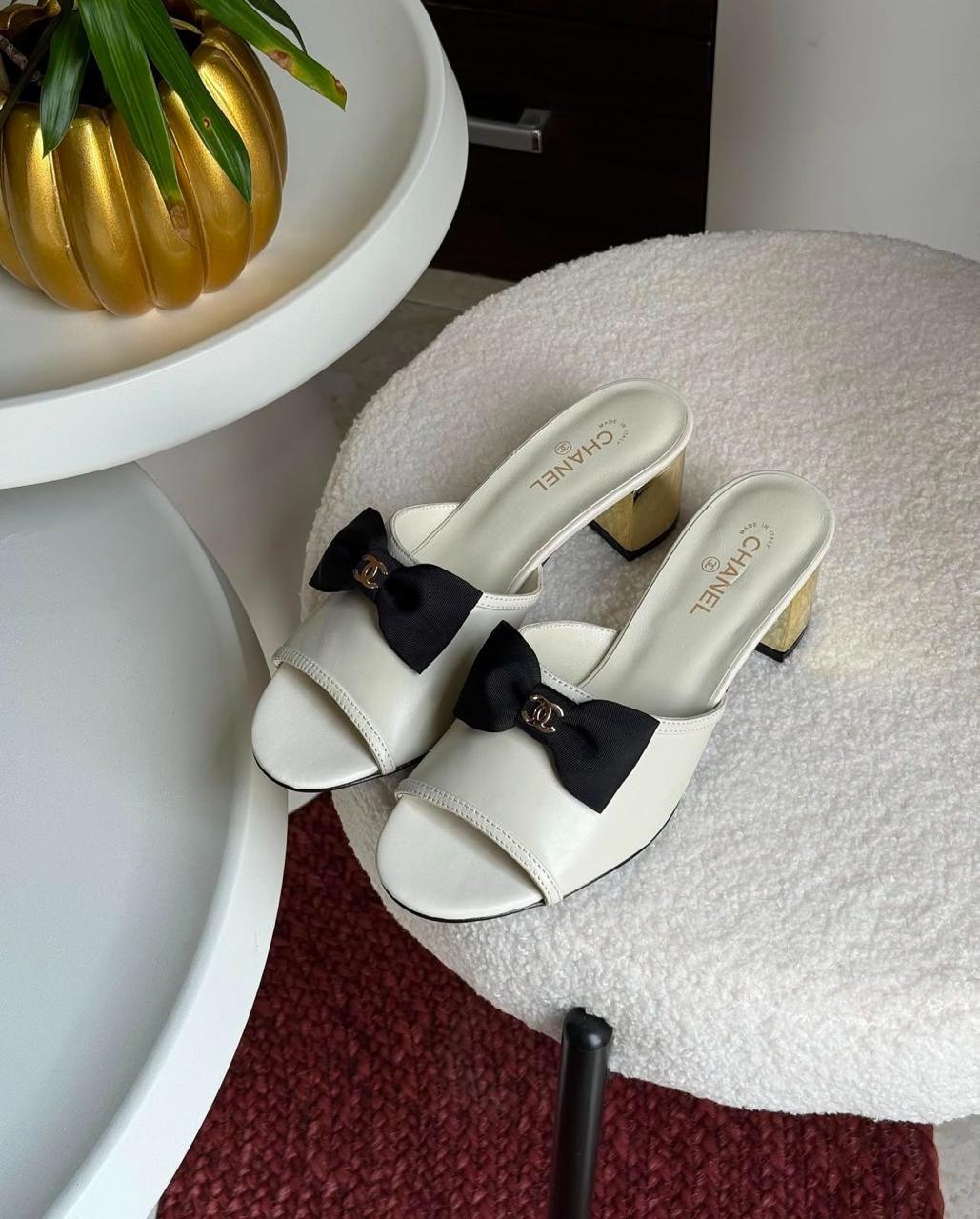 Chanel Bow Heel - ThreeSons