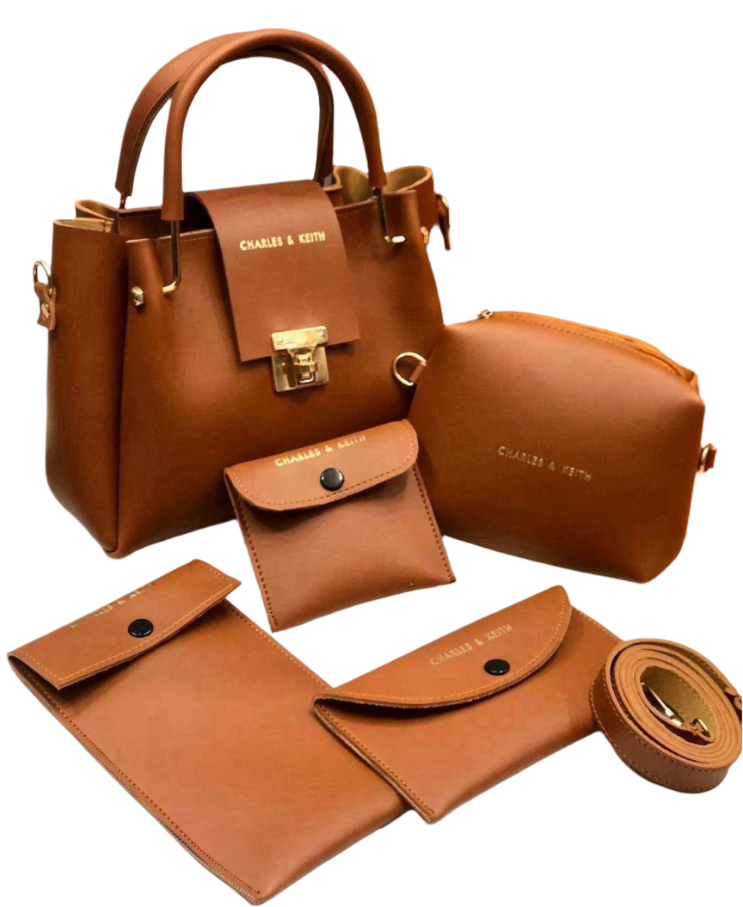 5pcs Lock Style Bag Set - ThreeSons