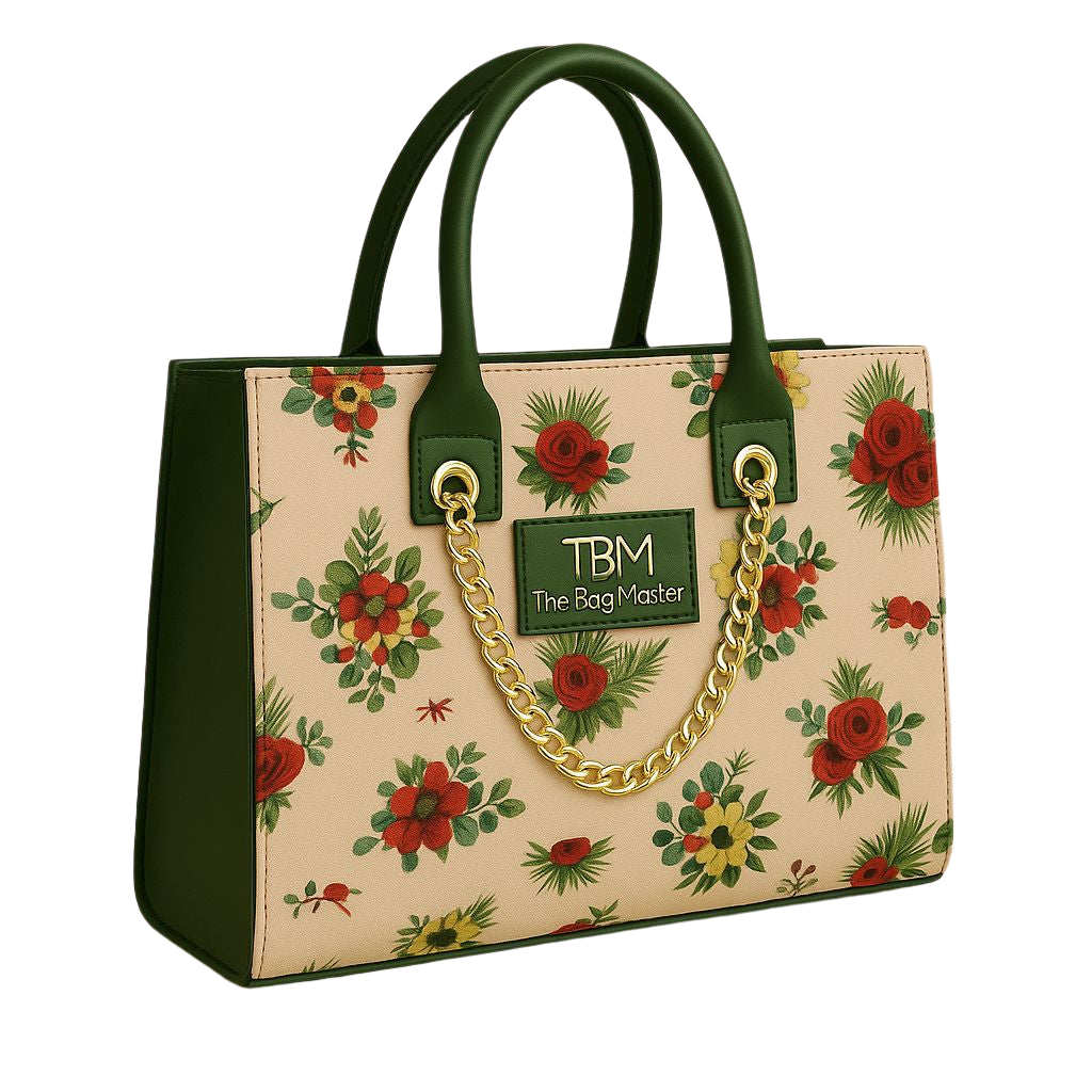 Floral Tote Bag - ThreeSons