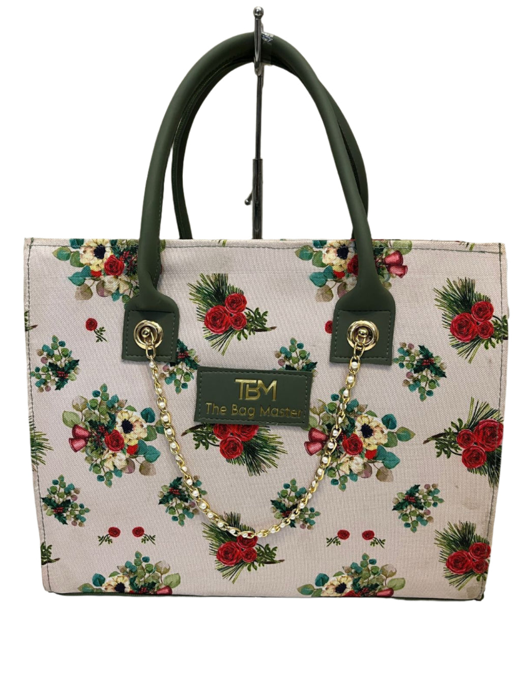 Floral Tote Bag - ThreeSons