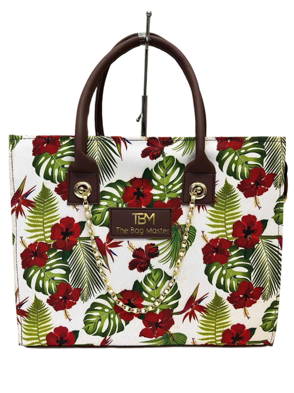 Floral Tote Bag - ThreeSons